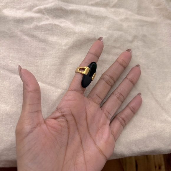 Black onyx ring - Picture 4 of 5